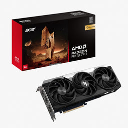 Acer Nitro RX 9070 OC - Videokaart - 16GB GDDR6 - PCIe 5.0 - 2700 MHz boost