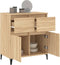 vidaXL - Dressoir - 60x35x70 - cm - bewerkt - hout - sonoma - eikenkleurig