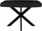 LABEL51 Eettafel Blake Zwart 140x140cm