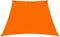 vidaXL - Zonnezeil - trapezium - 2/4x3 - m - oxford - stof - oranje