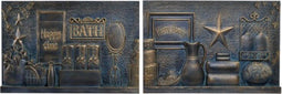 Wanddecoratie DKD Home Decor Traditioneel (2 pcs)