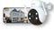 Calex Smart PTZ Camera 2K - Beveiligingscamera voor Buiten - Pan Tilt Bewegingsdetectie Nachtzicht Tweeweg Audio Wit