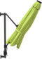 vidaXL - Wandparasol - met - LEDs - 290 - cm - appelgroen