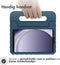imoshion Samsung Galaxy Tab A9 - Kidsproof Backcover - Schokabsorberend met handvat - Donkerblauw