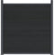 vidaXL - Schuttingpaneel - 526x186 - cm - HKC - grijs