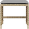 vidaXL - Tuinkrukken - 4 - st - kussens - 41x41x36 - cm - poly - rattan - gemengd - beige