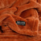 Mica Decorations Famke Fleece Plaid - L180 x B130 cm - Terra