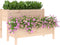 vidaXL - Plantenbak - 110x84x75 - cm - massief - grenenhout