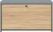 vidaXL - Schoenenbankje - met - klaplade - 102x32x56 - cm - sonoma - eikenkleurig