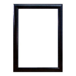 Klika - Kliklijst 70x100 cm zwart 25mm - 2 stuks