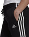 Adidas Essentials French Terry 3-Stripes Joggingbroek Zwart Dames - Maat XS