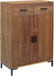 vidaXL - Schoenenkast - 75x40x110 - cm - massief - grenenhout