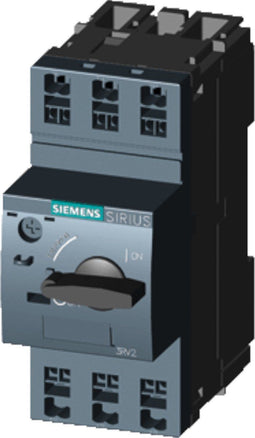 Siemens 3RV2011-1GA20 Vermogensschakelaar 1 stuk(s) Instelbereik (stroomsterkte): 4.5 - 6.3 A Schakelspanning (max.): 6