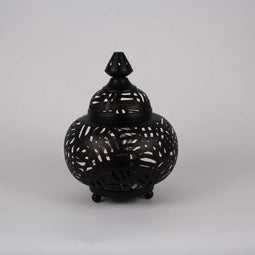 Safaary - Arabische Tafellamp Zebra Almyra Zwart Goud Ø 23 x 31cm