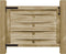 vidaXL - Poort - 100x100 - cm - groen - geïmpregneerd - grenenhout