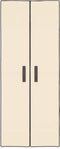 vidaXL - Schoenenkast - 60x30x166 - cm - stof - crèmekleurig