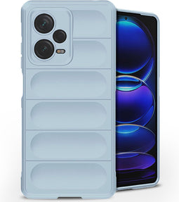 iMoshion Hoesje Geschikt voor Xiaomi Redmi Note 12 Pro Plus Hoesje Siliconen - iMoshion EasyGrip Backcover - Lichtblauw