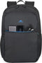 Rivacase Regent 8069 - Laptoptas - Vak voor tablet - Zwart Cyaan Monochrome