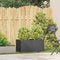 vidaXL - Plantenbak - 80x40x40 - cm - koudgewalst - staal - zwart