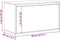 vidaXL - Halbankje - 80x40x45 - cm - bewerkt - hout - oud - houtkleurig