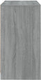 vidaXL - Dressoir - 70x41x75 - cm - bewerkt - hout - grijs - sonoma - eikenkleurig