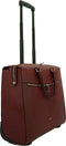 Gigi Fratelli Dames Leren Laptop Trolley 15.6 inch Romance Business ROM8015 Rubino