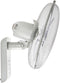 CasaFan Greyhound WV 45 FB LG - Wandventilator - 50 W - 3 snelheidsstanden - Lichtgrijs