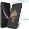 iMoshion Hoesje Geschikt voor iPhone Xr Hoesje Siliconen - iMoshion Design hoesje - Zwart / Flower Skull