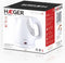 Haeger EK-13W.006B - Waterkoker - 1300 W 0,9 L - Wit