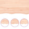 vidaXL - Wandschap - 60x50x2 - cm - onbehandeld - massief - eikenhout