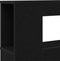 vidaXL - LED - Hoofdbord - Zwart - Eiken - 140x18,5x40 - cm - Bewerkt - Hout