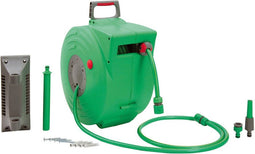Slanghaspel Super Ego Automatisch Stoffer en blik Voor aan de muur 20 m