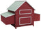 vidaXL - Kippenhok - 157x97x110 - cm - hout - rood