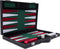 Backgammon 11 - Groen / Rood / Wit gestikt