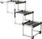 Trixie Vouw-Trap Petwalk - Aluminium - Opvouwbaar met slipvast oppervlak - Grijs