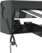 vidaXL - Luifel - uittrekbaar - 5x3 - m - stof - en - aluminium - antraciet - en - wit