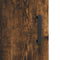vidaXL - Dressoir - 69,5x34x90 - cm - bewerkt - hout - gerookt - eikenkleurig