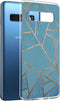 iMoshion Hoesje Geschikt voor Samsung Galaxy S10 Hoesje Siliconen - iMoshion Design hoesje - Blauw / Meerkleurig / Goud / Blue Graphic