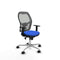 Piqueras y Crespo 1D086N0 - Bureaustoel - Verstelbare hoogte met armleuning - Blauw