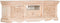 vidaXL - Tv-meubel - 120x30x40 - cm - massief - mangohout - wit