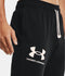 Long Sports Trousers Under Armour Rival Terry Jogger Black Men