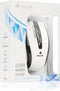 NGS White Flea Advanced - Draadloze muis - 5 knoppen - Zwart / wit