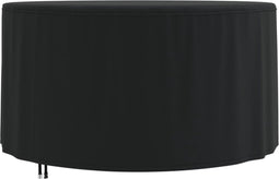 vidaXL - Tuinmeubelhoes - rond - 420D - Ø - 157x71 - cm - oxford - zwart