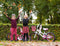 AMIGO Flower Meisjesfiets - Kinderfiets 14 inch - Wit