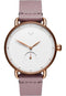 MVMT Bloom D-FR01-RGPU - Horloge - Paars - Leer - 36mm