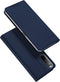 Dux Ducis - Geschikt voor Sony Xperia 10 V - Slim bookcase hoesje - Donkerblauw