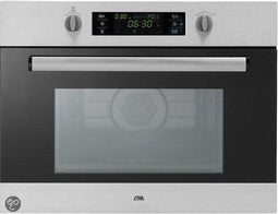 ETNA T2144RVS - Combi Magnetron met Grill en Hete Lucht - RVS