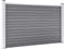 vidaXL - Schutting - 526x106 - cm - HKC - grijs
