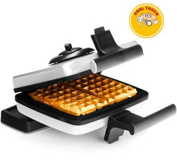 Frifri WA102A - Wafelijzer - 1200W - Verwisselbare Platen - 180° Rotatie - Cool Touch Veiligheid - Platen voor 4 x 7 Traditionele Wafels