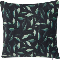 TOADFLAX - Sierkussen set van 2 - Zwart - 45 x 45 cm - Fluweel